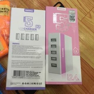 Sạc remax 5 cổng usb