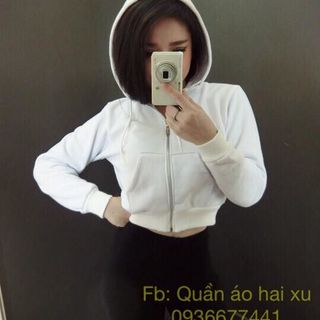 Áo nỉ croptop giá sỉ