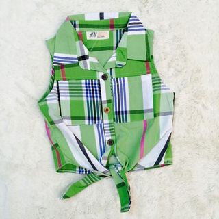 A23542 - áo somi bg caro cột dây hmsize 1-7