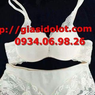 Giá sỉ đồ lót nữ vic phối ren màu xanh