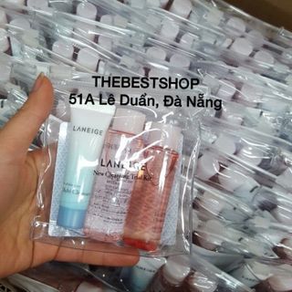 Set tẩy trang mini laneige