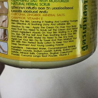 Muối tẩy da chết scrup herbal - 95k