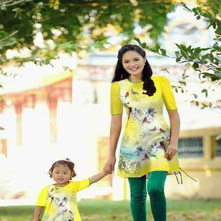Mẹ bé cách tân hình chim