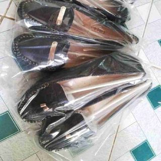Giầy mọi cổ thun da cao cấp