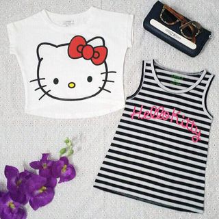 A23659 - đầm thun kèm áo khoác kittysize 1-8