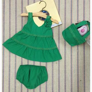 A23702 - bộ bg kèm quần chip giỏ xách sicottonsize 1-8