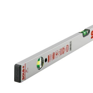 Thước thuỷ nhôm dạng hộp sola av 40 bạc