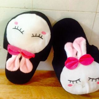 Dép bông hình doremonkittypucca dễ thương dép đi trong nhà hình thú 55k/đôi
