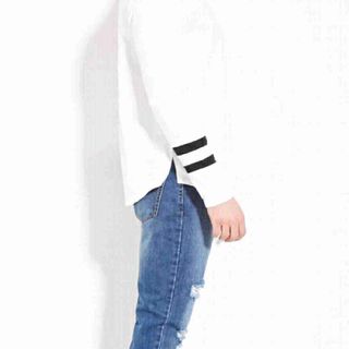 Áo thun tay dài sọc 21men - đầy đủ tem tag