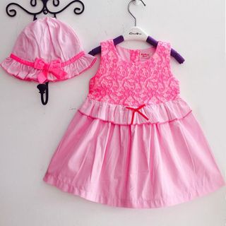 A23842 - đầm ren phối kate nón oshkoshsize 1-8