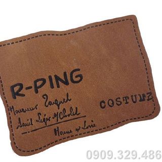 Nơi sản giá rẻ nhãn mác da quần jeansmác da nhãn da mạc daleather labels