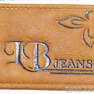 Nơi sản giá rẻ nhãn mác da quần jeansmác da nhãn da mạc daleather labels