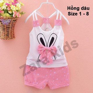 Bộ bé gái thỏ