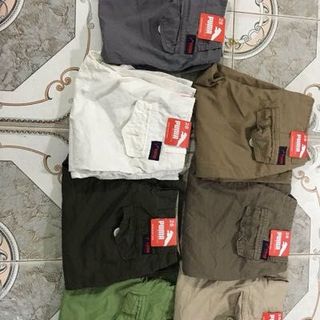 Quần short kaki lớn va baby