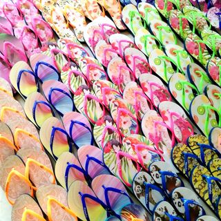 Dép in hình kỹ thuật - mẫu hot 2016