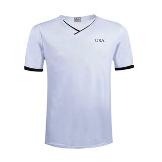 Áo thun usa cổ tim