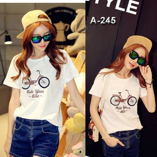 Áo thun nữ hình tháp a224 giá