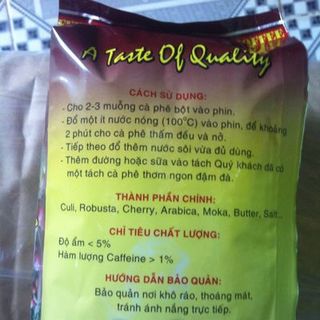 Cafe các loại