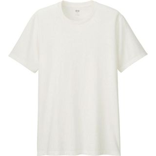 Áo thun tay ngắn trơn màu uniqlo