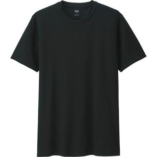 Áo thun tay ngắn trơn màu uniqlo
