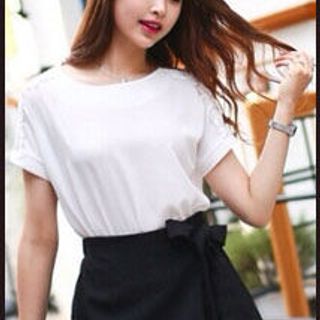 Quần váy thắt dây nơ
