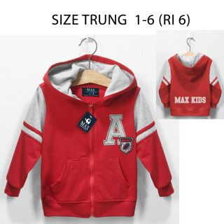 A24034 - áo khoác bt da cá max thêu chữ a chất đẹpsize 1-6