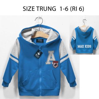 A24034 - áo khoác bt da cá max thêu chữ a chất đẹpsize 1-6