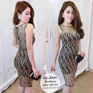 Đầm lưới kim sa