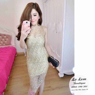 Đầm lưới kim sa