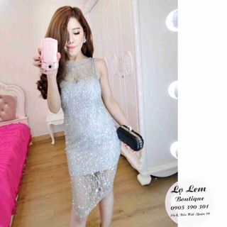 Đầm lưới kim sa