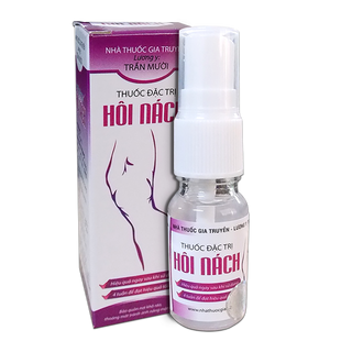 Thuốc đặc trị hôi nách vĩnh viễn