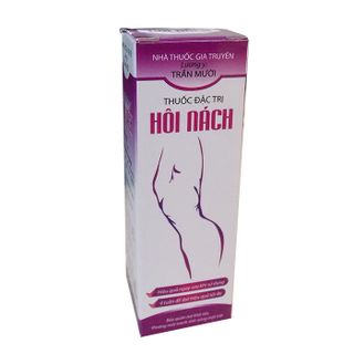 Thuốc đặc trị hôi nách vĩnh viễn