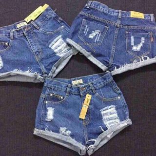 Quần short jean nữ