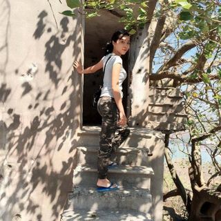 Quần jogger rằn ri