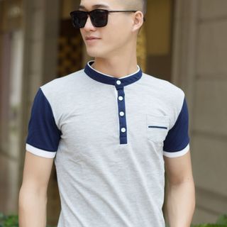 Áo thun cổ trụ