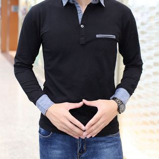 Áo thun cổ sơ mi