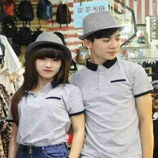 Áo thun cặp có cổ