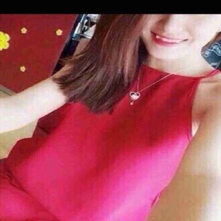 Đầm suông phối ren