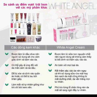 Mỹ phẩm kem white angle