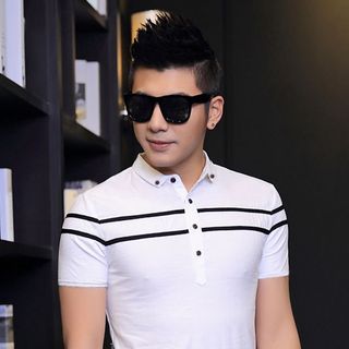 Áo thun cá sấu 65/35 4 chiều
