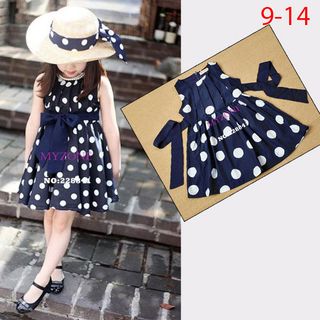 A24624 - 22/4 adkidsđầm xếp li bg thun mỹ phần ngực lót katesize 9-14