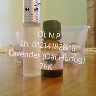 Nước hoa lavender bi lăn handmade