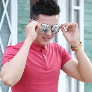 Cá sấu 65/35 4 chiều - áo thun cổ trụ