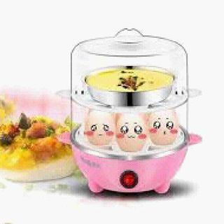 Mấy hấp trứng hấp thức ăn đã năng 2 tầng