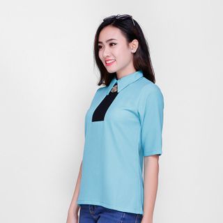 Áo sơ mi phối màu