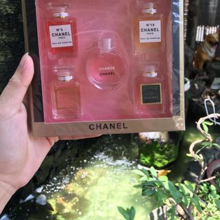 Bộ gift set 5 lọ nước hoa chanel women giá sỉ