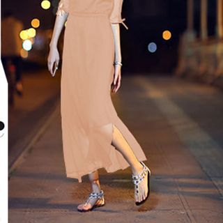 Đầm maxi xe tà 2 bên