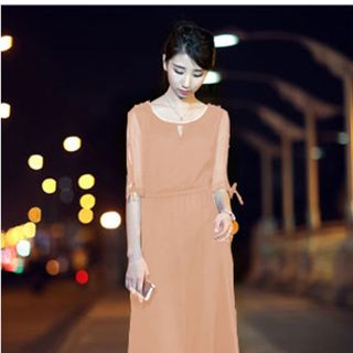 Đầm maxi xe tà 2 bên