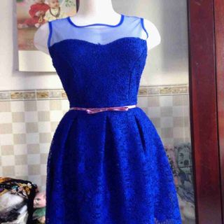 Đầm xoè ren cực re
