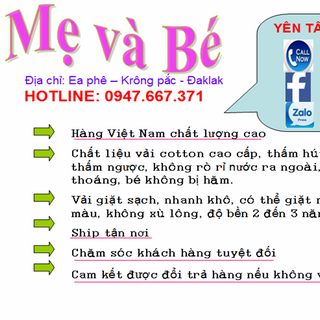 Bỉm vải tã vãi cao